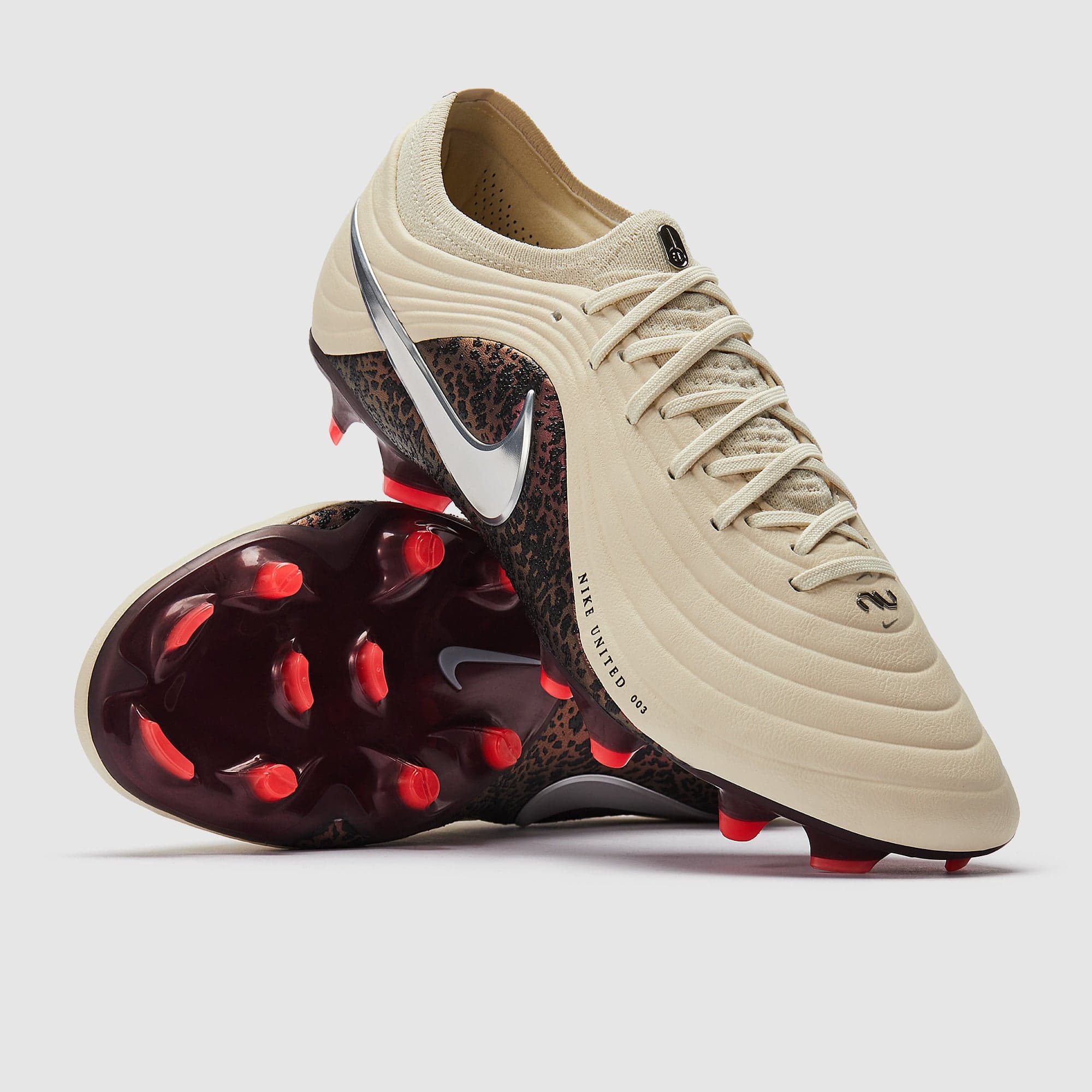 Tiempo Maestro Elite FG — Fossil Mtlc Silver Burgundy Crush