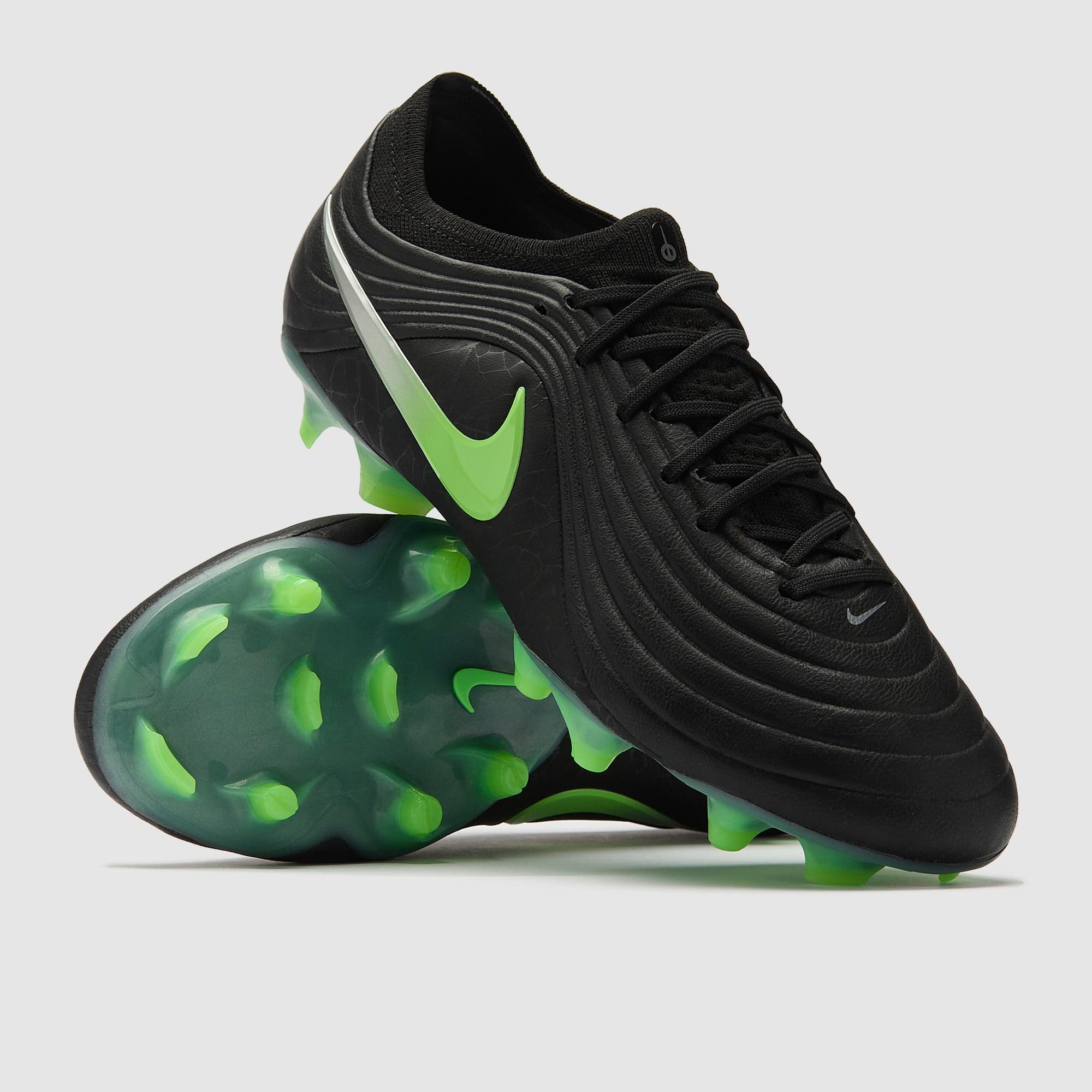 Tiempo Maestro Elite FG — Black Illusion Green Black
